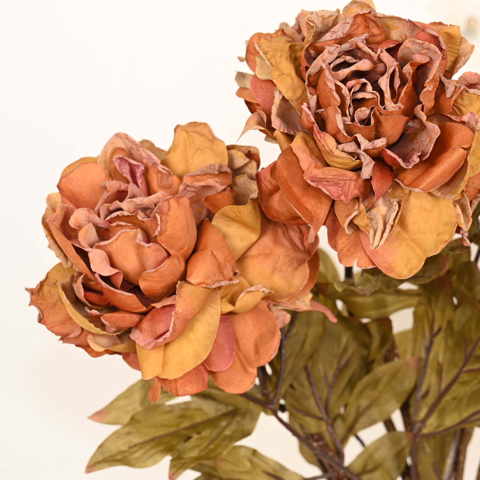 Peony Floral Arrangement, Orange