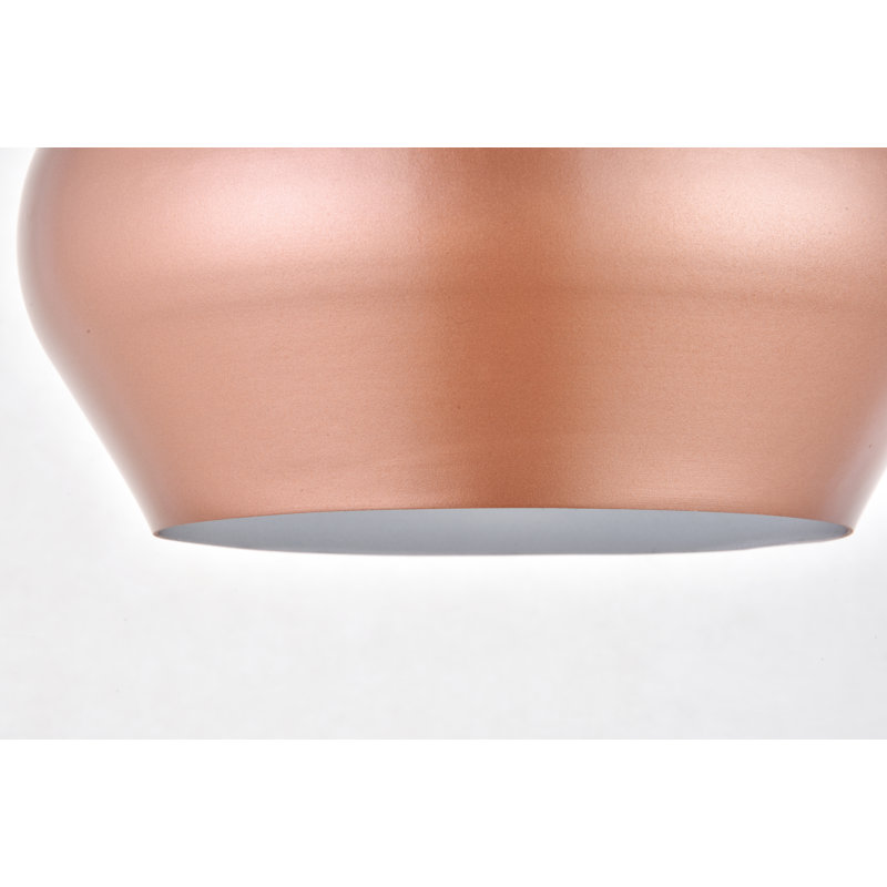 Bronwood 1 - Light Single Pendant, 10" H x 10" W x 10" D, Honey Gold