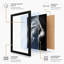 Contemplative Gorilla Minimalist 1 Piece Single Picture Frame Wall Art-136691748-136691751
