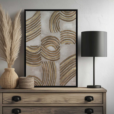 Reproduction d'art sur toile, "Refined Catena II" par Michael Willett