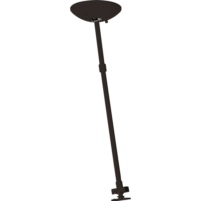 Ensemble de luminaire suspendu avec alimentation électrique, Noir