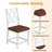 5-Piece 35.4" Round Extendable Dining Table Set-1459915594-1459915701-1467833792