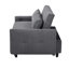 Convertible Pull-Out Sofa Bed with USB 2-Seat Loveseat Sleeper Couch Corduroy for Small Spaces-1318013124