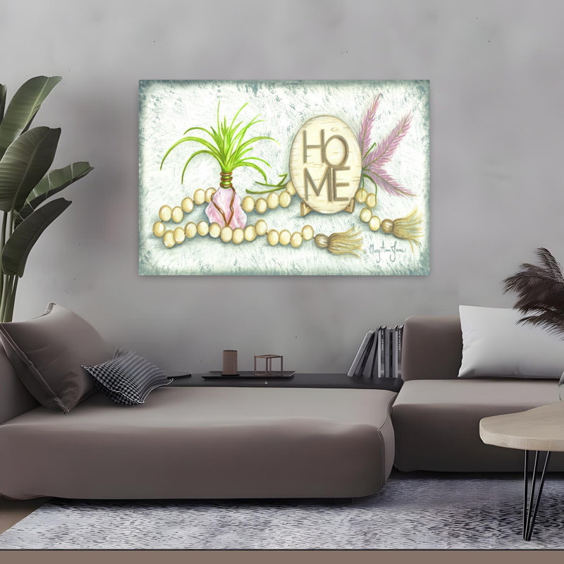 Beaded Gem, art abstrait de cactus, paysage, H 32 po x l 48 po