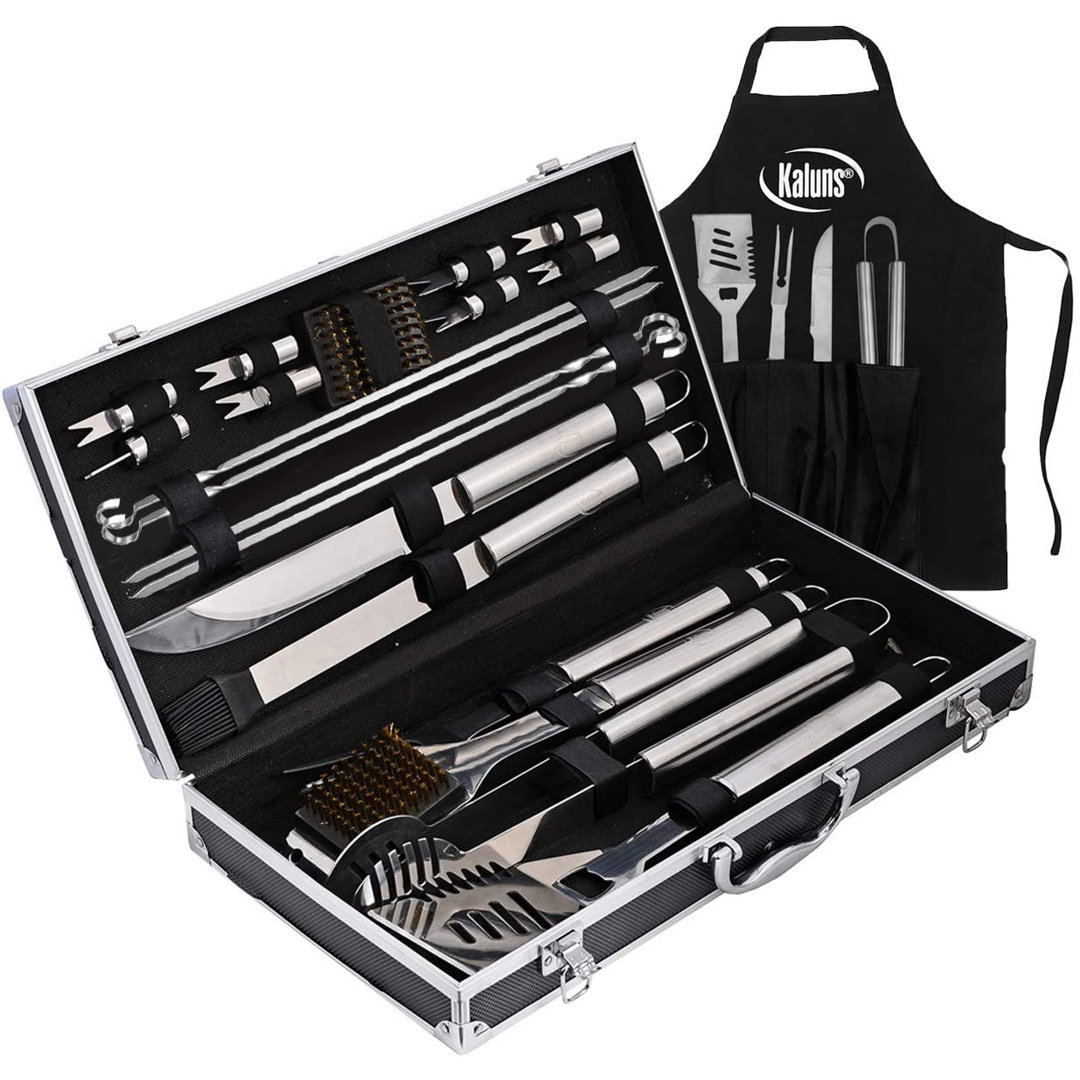 Stainless Steel Non-Stick Dishwasher Safe Grilling Tool Set KALUNS