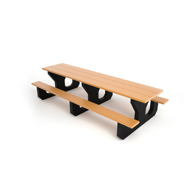 Table pour tout-petits Hendon, Cèdre, Support en L