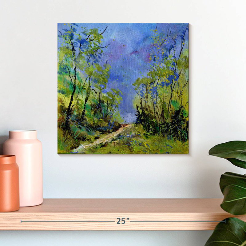 Spring Path, 16" H x 16" W