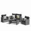 4-Piece Wicker Patio Conversation Set-2134639264