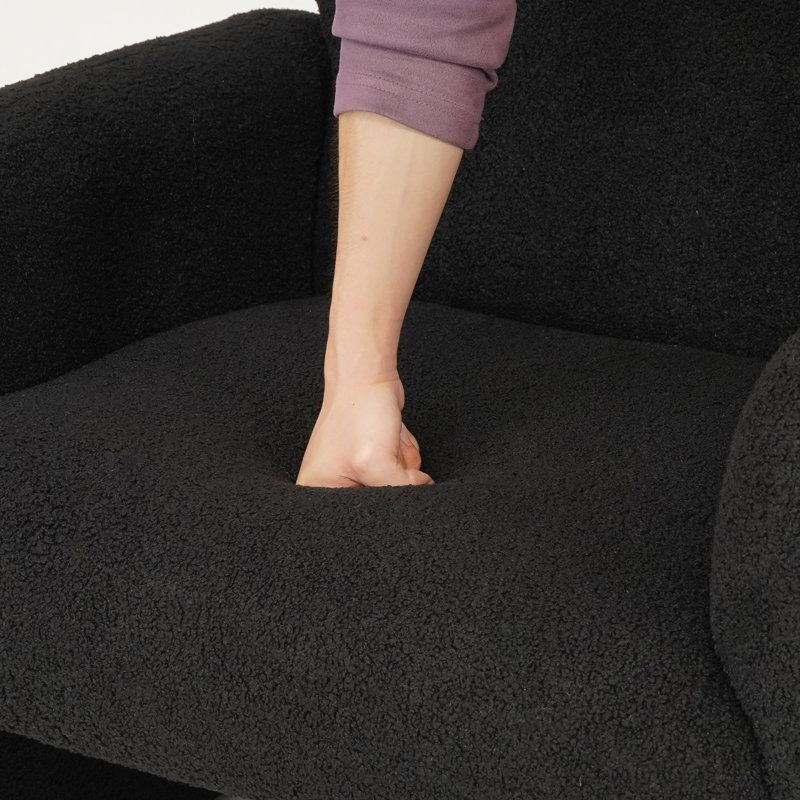 Fauteuil 33,5 po, Ours en peluche noir