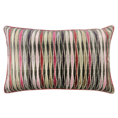 Velvet Lumbar Pillow Cover & Insert