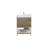 Glasgow 23.5'' Single Bathroom Vanity with Acrylic Top-1232736930