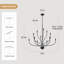 Lustre de style bougie classique / traditionnel 12 lumières à 3 niveaux Sebron-822703432-810940661