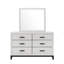 Commode côtière moderne à 6 tiroirs