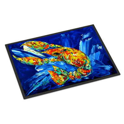 Tapis de porte d'extérieur Aspacio Not Your Plano Crawfish