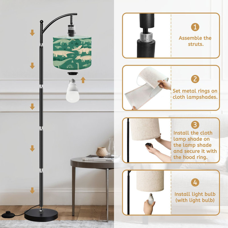  Lampe de plancher Arc