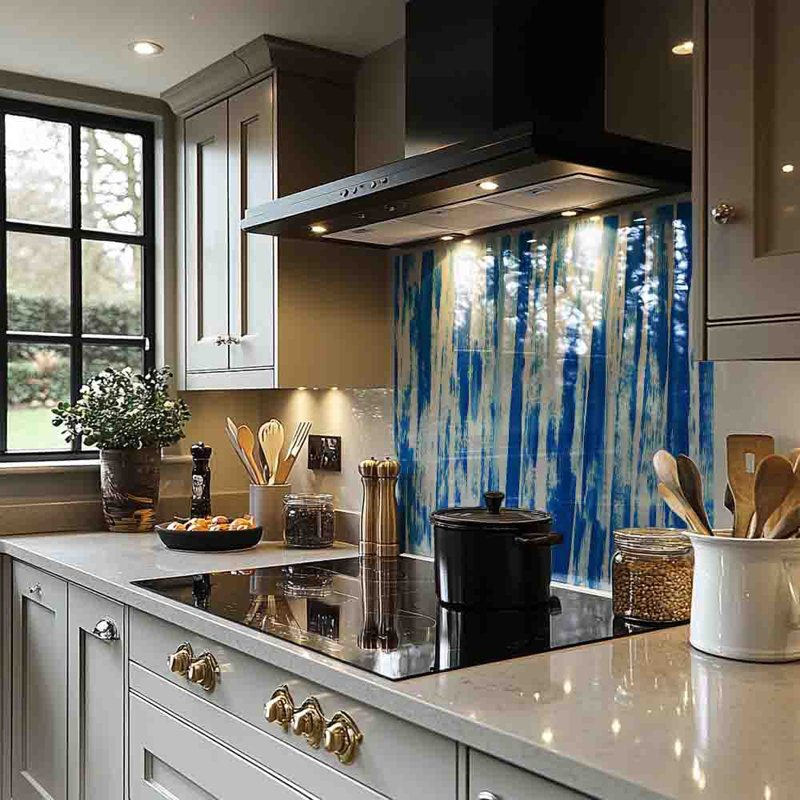 Paint Strokes Splash Back, 70cm L x 50cm W