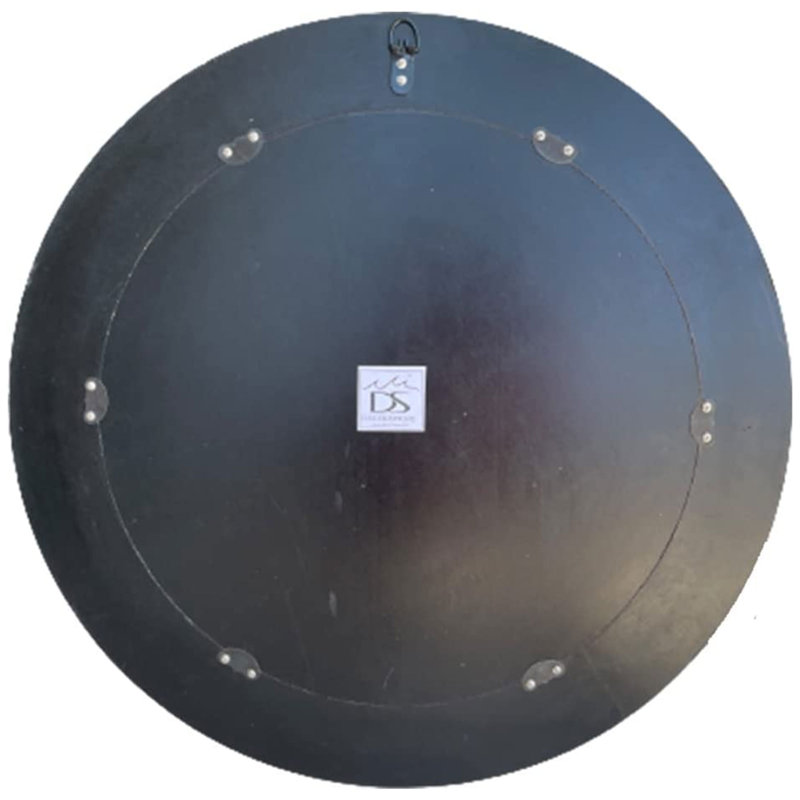 Toolleen Round Mirror, Silver