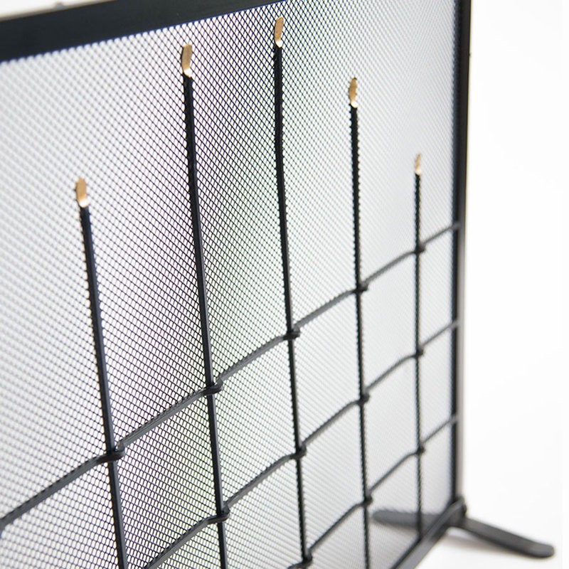 Ottilie Iron Fireplace Screen