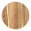 Porte-serviettes autoportant en bois d'acacia de 14 pouces