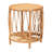 Carboni Bohemian Light Honey Rattan End Table