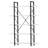 Kazys 71"H x 47"W 5-Tier Wood Vintage Industrial Etagere Bookcase-1717554956