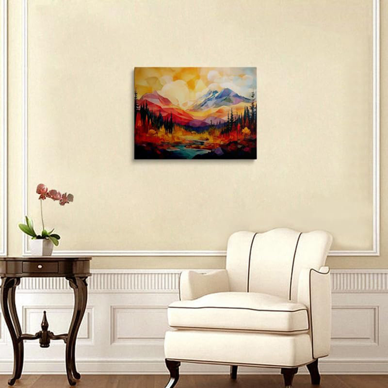1 Piece Wrapped Canvas Wall Art