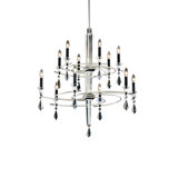 Tempest 12 Light Crystal LED Chandelier