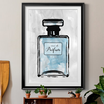 «Blue Wash Perfume», impression encadrée sur papier
