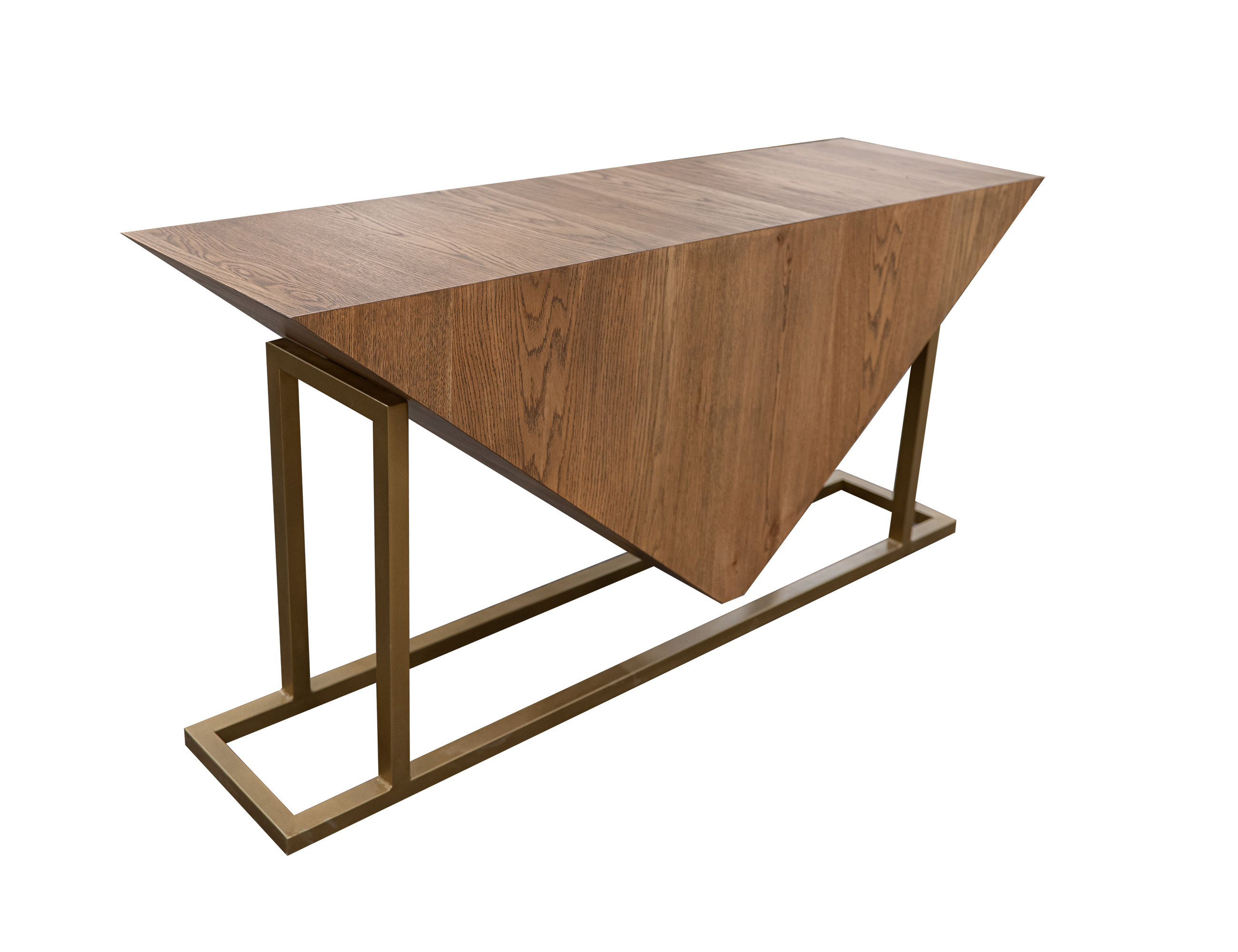 Loon Peak® Jeriah 60'' Solid Wood Top Console Table | Wayfair