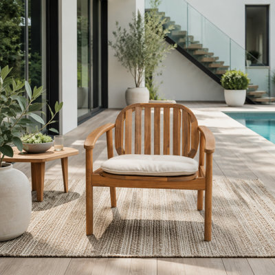 Fauteuil club avec coussin