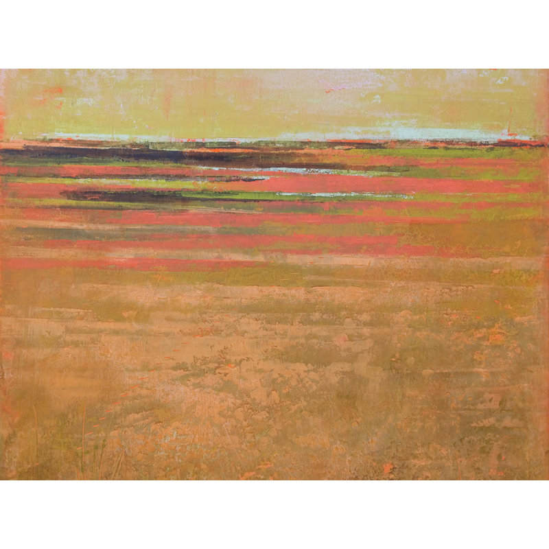 Pumpkin Passages Print by Victoria Primicias, Black Framed Canvas, 25" H x 33" W