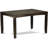 7 Piece Dining Set Consist of a Rectangle Dining Table with Butterfly Leaf and 6 Linen Fabric Kitchen Room Chairs, Cappuccino-73849083