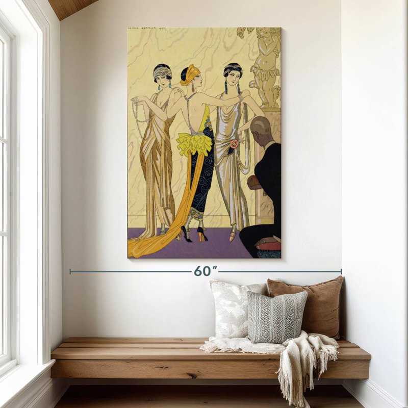 Navette le Jugement de Paris, 1920-30, H 51 po x l 34 po