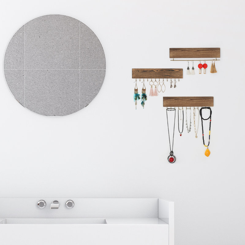 Resin Wall Mounted Jewelry Box + Musical