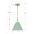 Kinston 1-Light Metal Cone Pendant-1085898409-1085898411