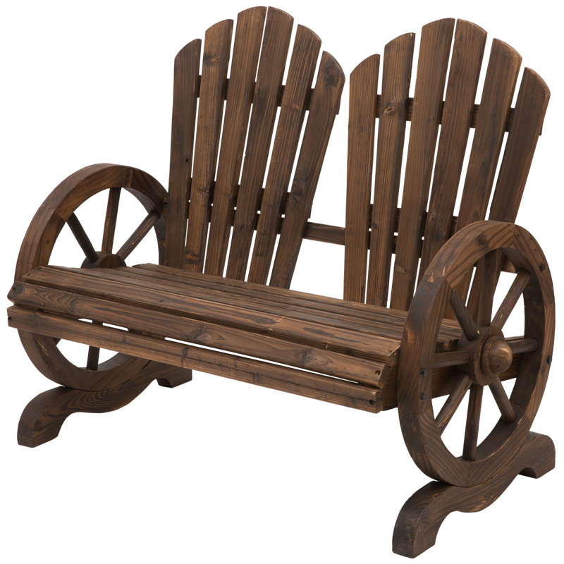 Banc de jardin en bois Andriah