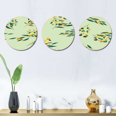 Ensemble de 3 décorations murales