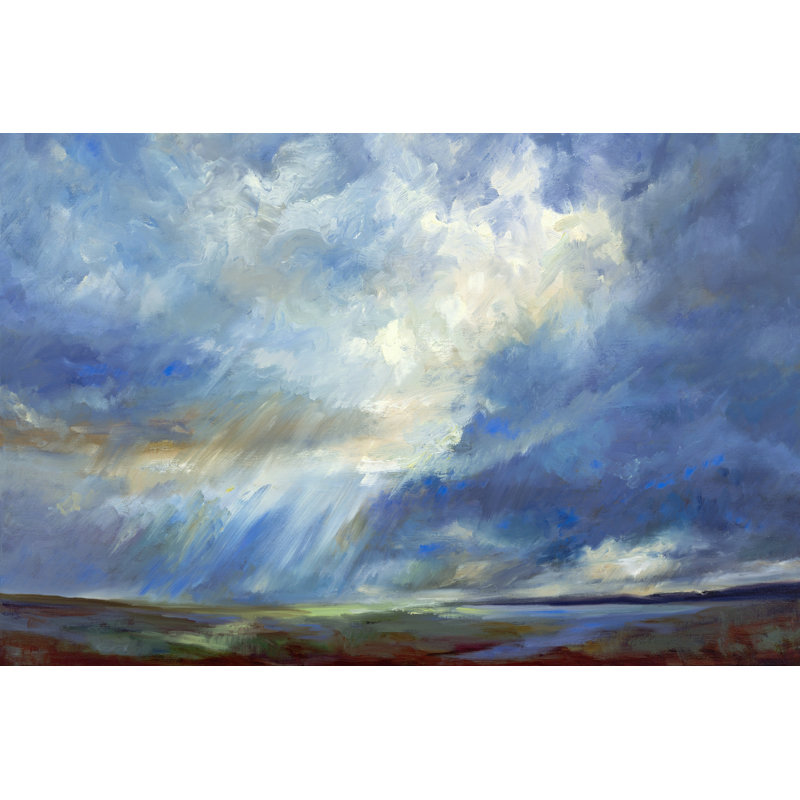 Heavenly Light by Sheila Finch - Wrapped Canvas Print, 30cm H x 46cm W 