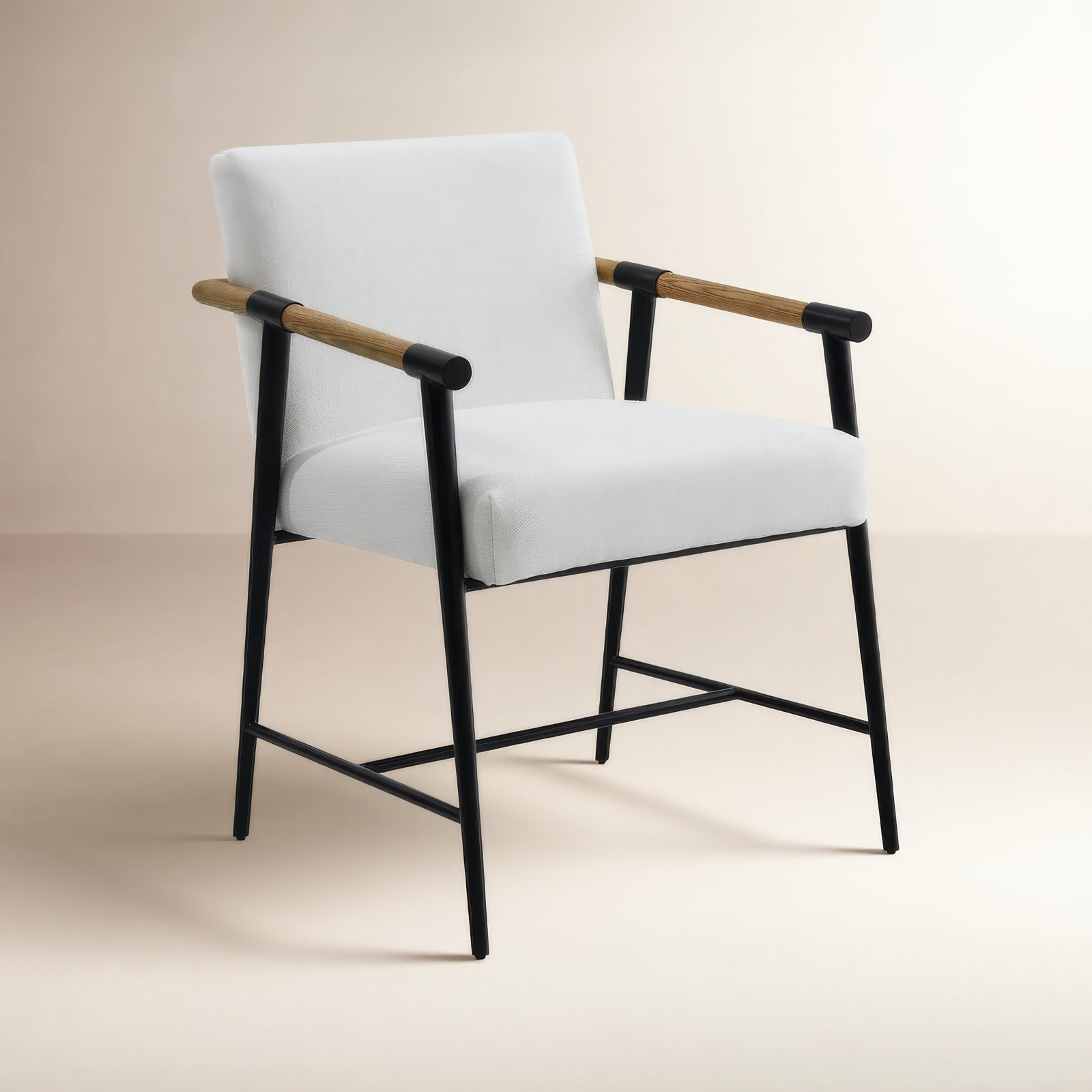 Sorine Dining Armchair, White