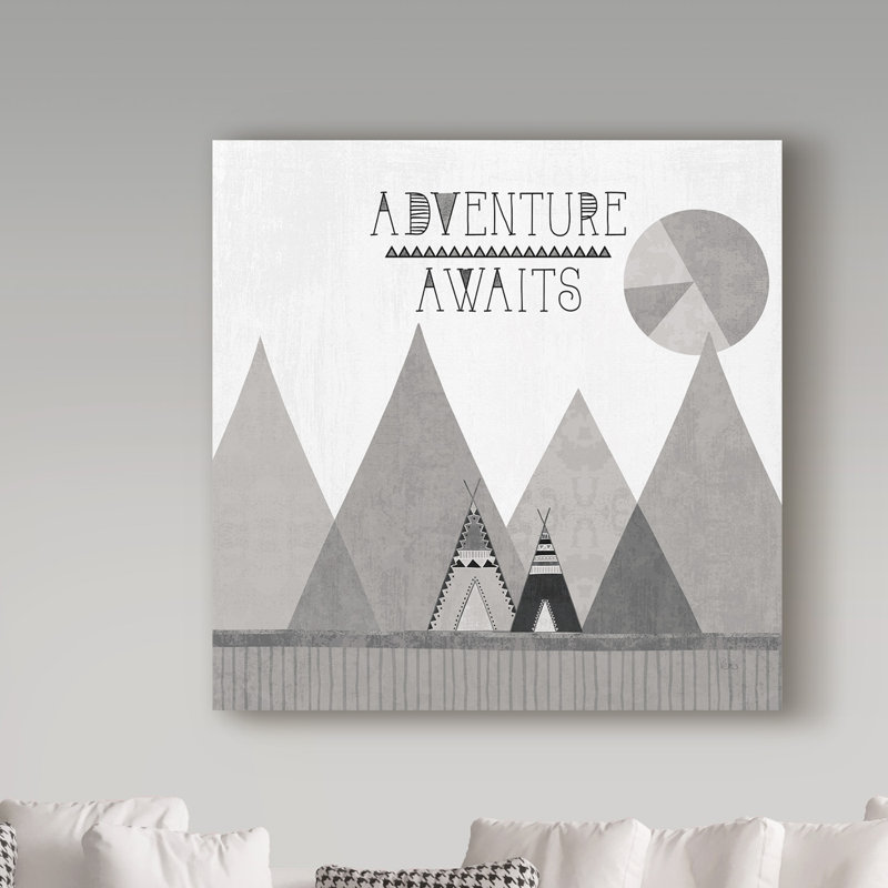 « sud-ouest geo iii bw », art sur toile, H 14 po x l 14 po x P 2 po