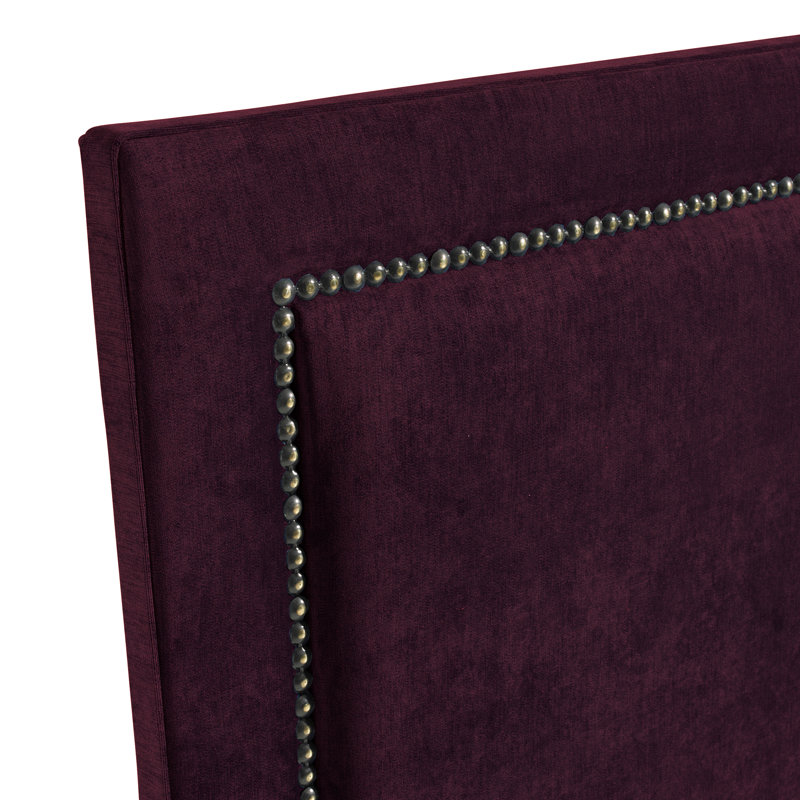 Cherene Upholstered Headboard, Purple, Kingsize