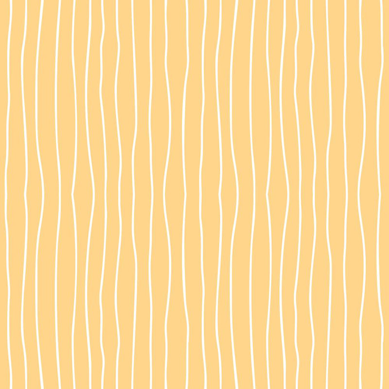 Rouleau de papier peint adhésif Hargill, Jaune, 126 po x 24 po