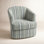 Magdaline Greyson 29" Wide Swivel Barrel Chair