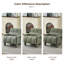 Chaise d'appoint rembourrée avec accoudoirs 28 po Jakeim-2018038014