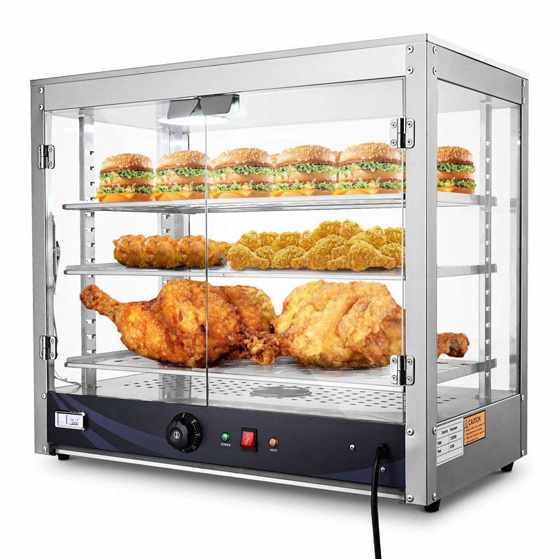 Réchaud commercial WeChef 27 po à 3 niveaux 800W