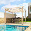 Pergola en aluminium avec auvent rétractable-90613901-90613905