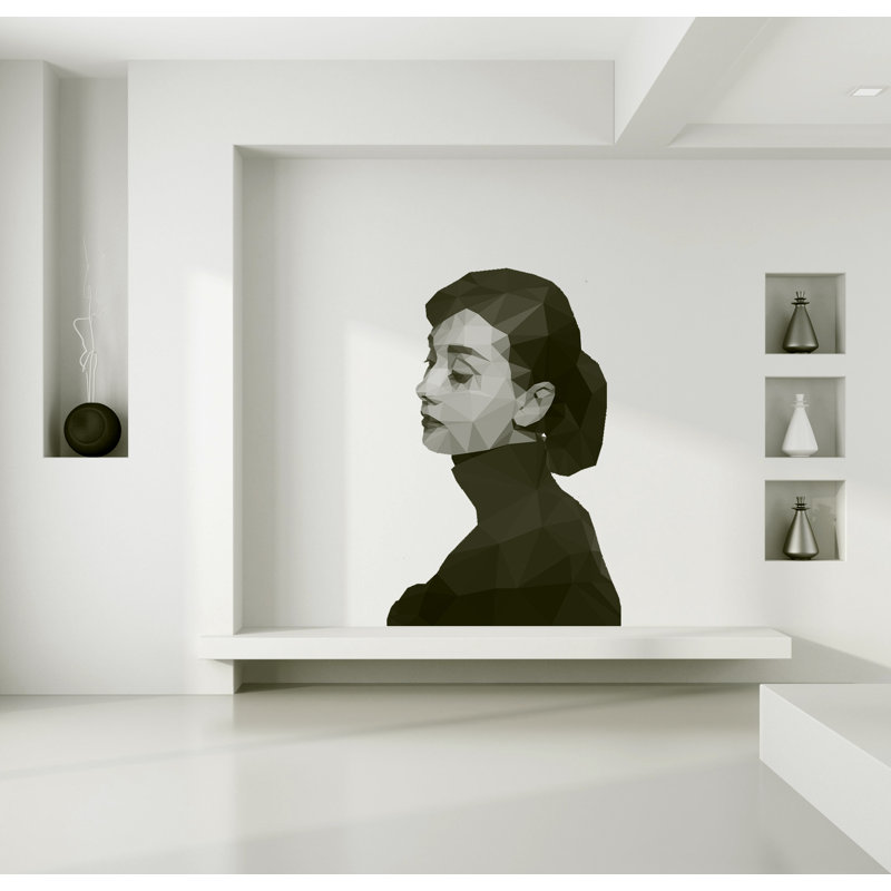 Adhésif décoratif légendaire Polygonal, H 46 po x l 46 po