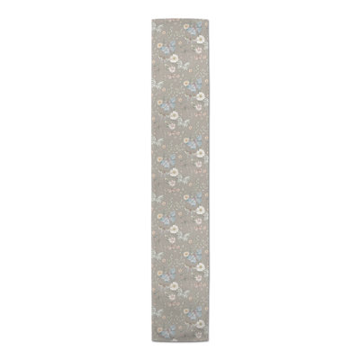 Rectangular Floral Table Runner
