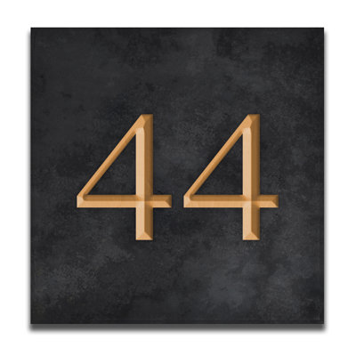 Velia 17.78cm H Stone House Number