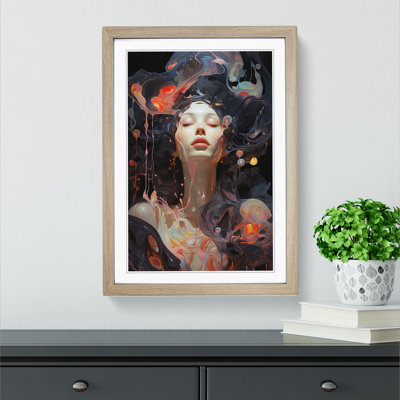 Universe Neo Plasticism Art - Framed Print